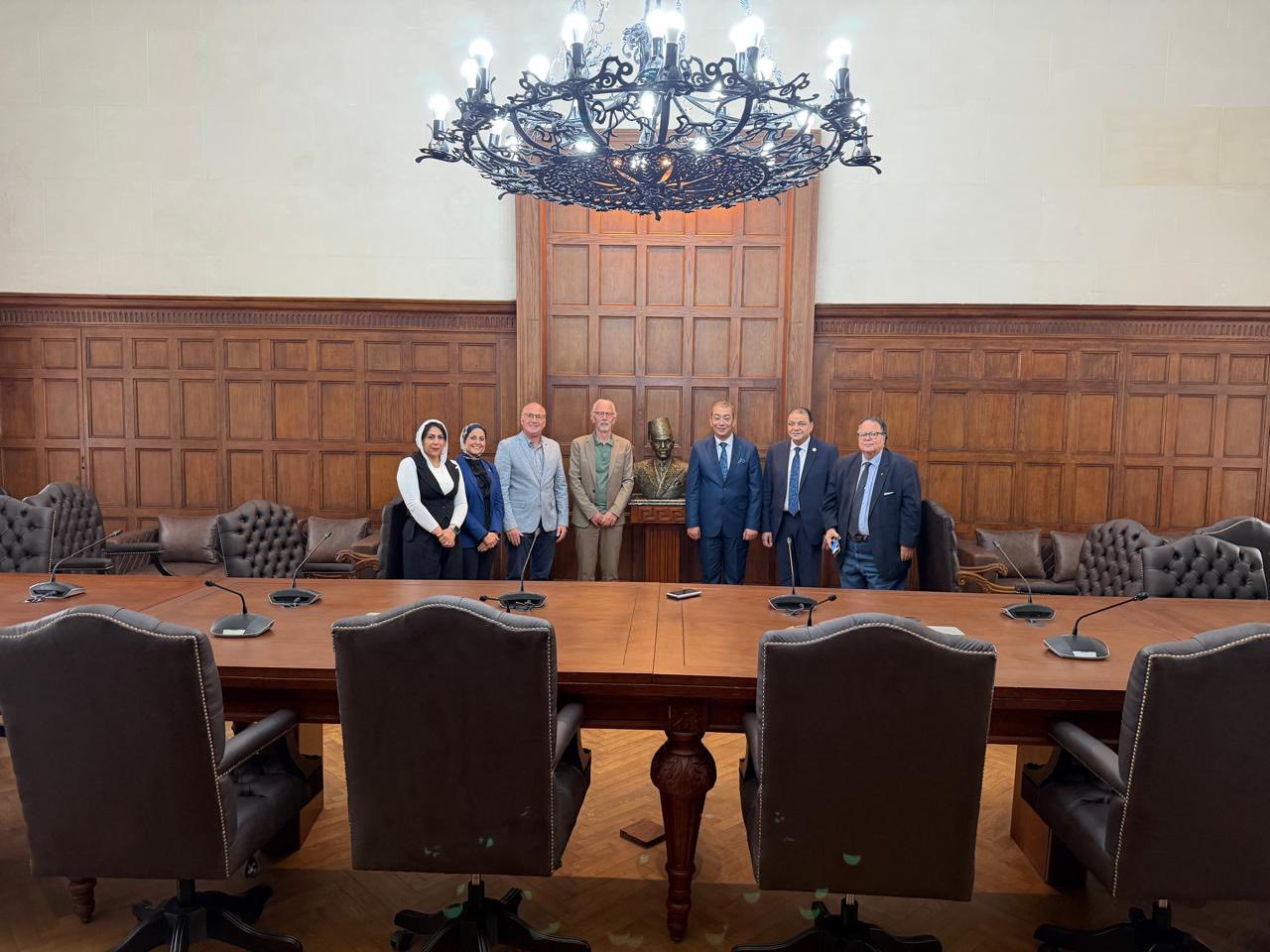 Participants during the Alexandria cooperation event