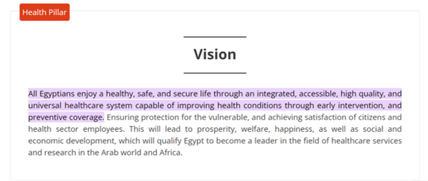egypt vision 2030