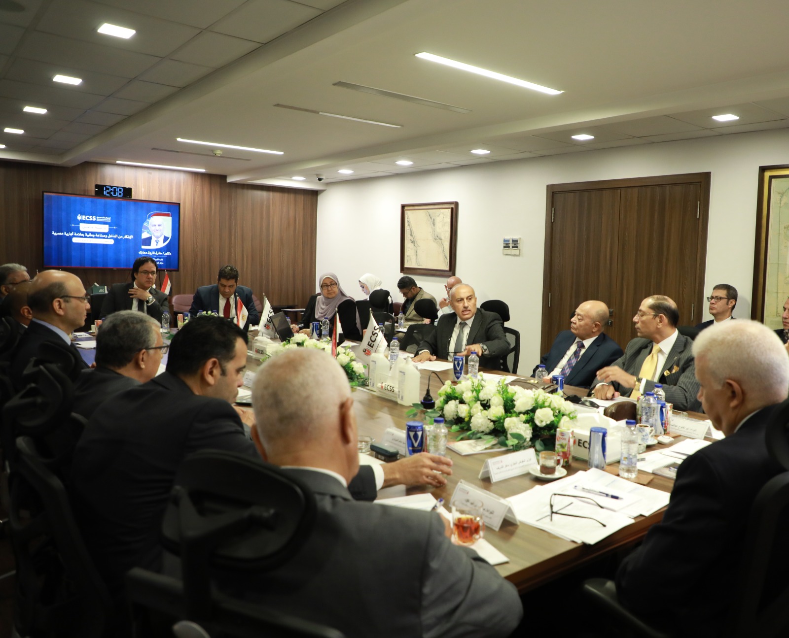 ECSS discussions on Egyptian manufacturing and international markets ECSS discussions on Egyptian manufacturing and international markets